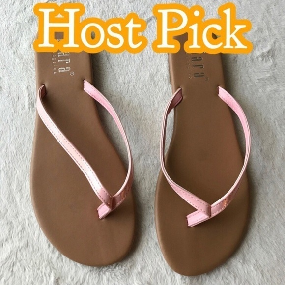 ✅2x Host Pick✅ Tiara Los Angeles Flip Flops, Size 8 - Picture 1 of 8
